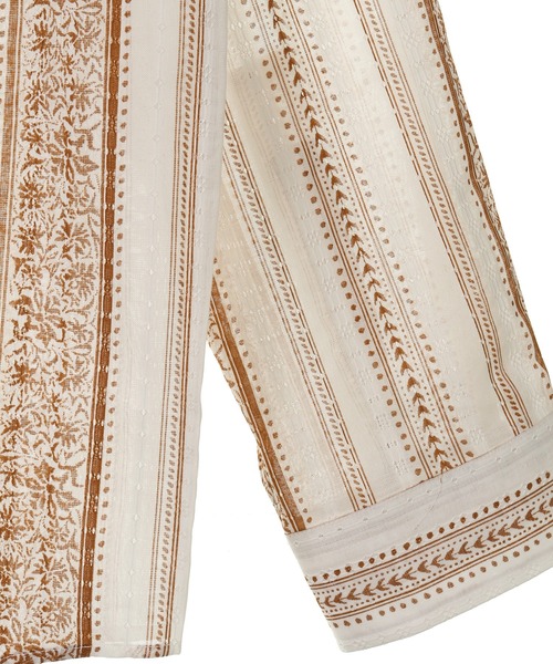 CROWDED CLOSET(クラウデッドクローゼット)の「【オープンカラー】 パティックプリントキューバシャツ(シャツ/ブラウス・メンズ・ブラウン・3/2)」の12枚目の写真