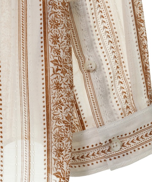 CROWDED CLOSET(クラウデッドクローゼット)の「【オープンカラー】 パティックプリントキューバシャツ(シャツ/ブラウス・メンズ・ブラウン・3/2)」の14枚目の写真