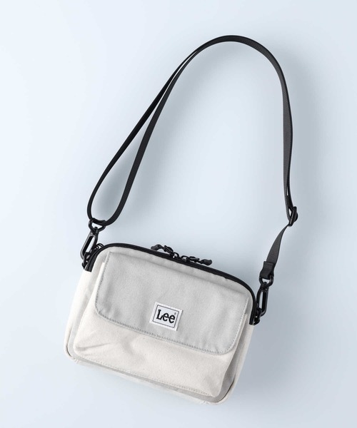 Lee（リー）の「【Lee】キャンバスショルダー（ショルダーバッグ・レディース・ブラック/カーキブラウン/グレー・ONE SIZE/フリー）」の3枚目の写真