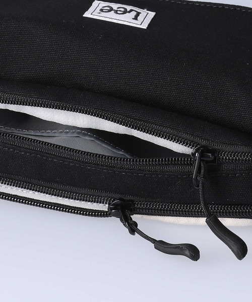 Lee（リー）の「【Lee】キャンバスショルダー（ショルダーバッグ・レディース・ブラック/カーキブラウン/グレー・ONE SIZE/フリー）」の9枚目の写真