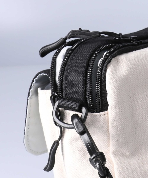 Lee（リー）の「【Lee】キャンバスショルダー（ショルダーバッグ・レディース・ブラック/カーキブラウン/グレー・ONE SIZE/フリー）」の10枚目の写真