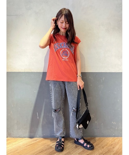 Lee（リー）の「【Lee】キャンバスショルダー（ショルダーバッグ・レディース・ブラック/カーキブラウン/グレー・ONE SIZE/フリー）」の14枚目の写真