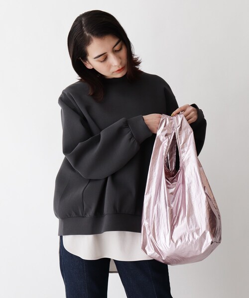 セール ポケッタブルシャイニーミニエコバッグ エコバッグ サブバッグ Opaque Clip オペークドットクリップ のファッション通販 Zozotown
