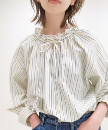 SLOBE IENA | タイプライターフリルカラーブラウス【手洗い可能】◆(シャツ/ブラウス)