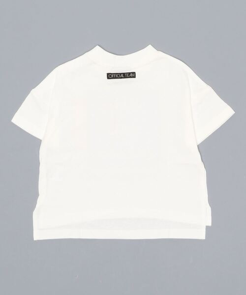 OFFICIAL TEAM（オフィシャルチーム）の「POCKET T-SHIRT（Tシャツ/カットソー・キッズ・ホワイト/ブラック/ネイビー/ブラウン/イエロー・90/100/110/120/130/140）」の6枚目の写真