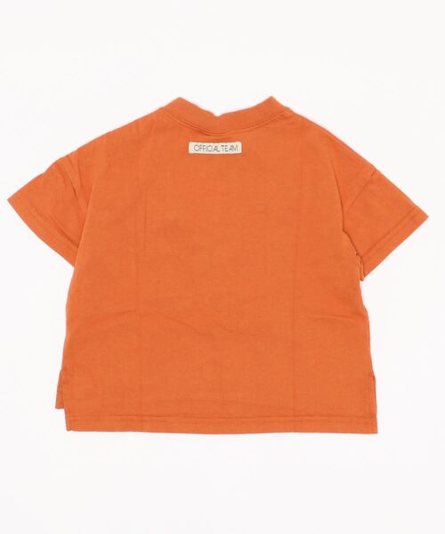OFFICIAL TEAM（オフィシャルチーム）の「POCKET T-SHIRT（Tシャツ/カットソー・キッズ・ホワイト/ブラック/ネイビー/ブラウン/イエロー・90/100/110/120/130/140）」の10枚目の写真