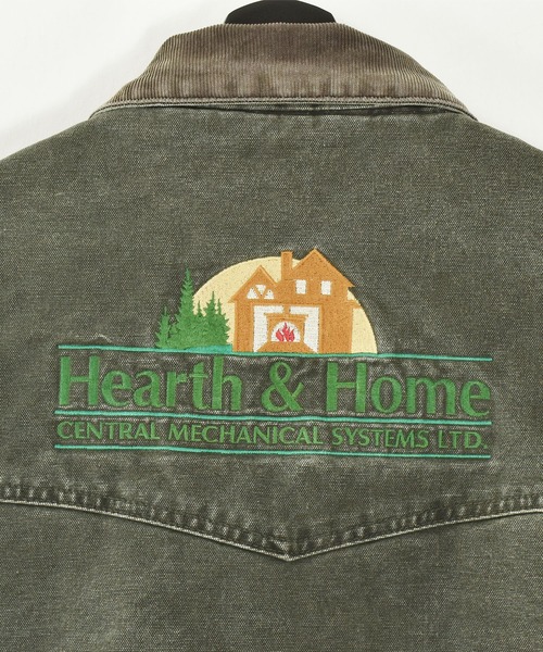 Carhartt(カーハート)の「【ヴィンテージ古着】Carhartt/カーハート ダック サンタフェジャケット(ブルゾン・メンズ・グリーン・LARGE)」の6枚目の写真
