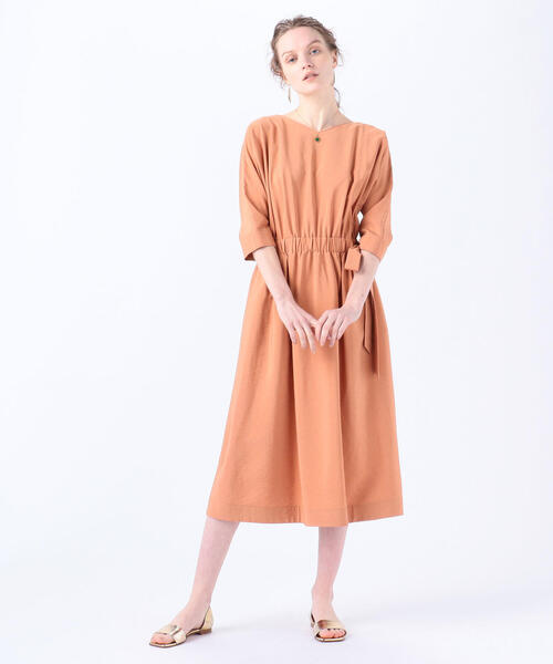 セール ウェーブポプリン ウエストギャザーワンピース ワンピース Tomorrowland トゥモローランド のファッション通販 Zozotown