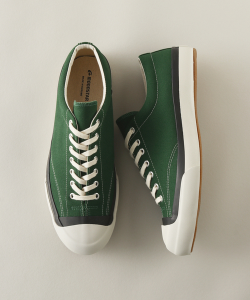 JOURNAL STANDARD relume(ジャーナルスタンダード レリューム)の「【MOON STAR/ムーンスター】GYM COURT(スニーカー・メンズ・グリーン/ボルドー・26cm/27cm/28cm)」の2枚目の写真