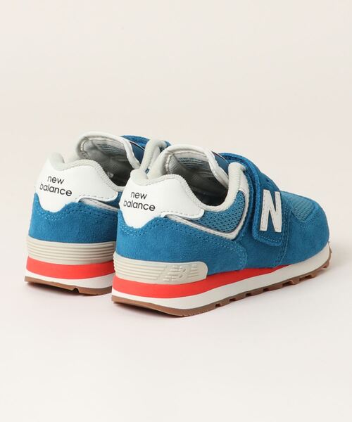 NEW BALANCE(ニューバランス)の「PV574(スニーカー・キッズ・ブルー/イエロー/レッド・17.0cm/17.5cm/18.0cm/18.5cm/19.0cm/19.5cm/20.0cm/20.5cm/21.0cm/21.5cm)」の4枚目の写真