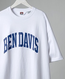 BEN DAVIS（ベンデイビス）の「【BENDAVIS／ベンデイビス】カレッジロゴ半袖 オーバーサイズTシャツ（Tシャツ/カットソー・メンズ）」