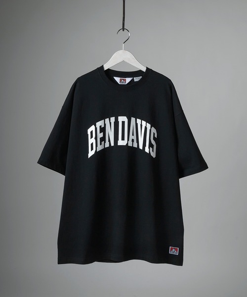 BEN DAVIS(ベンデイビス)の「【BENDAVIS/ベンデイビス】カレッジロゴ半袖 オーバーサイズTシャツ(Tシャツ/カットソー・メンズ・ブラック/ネイビー/ホワイト・M/L)」の21枚目の写真