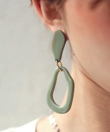 antiqua | 天然石風フープイヤリング(イヤリング)