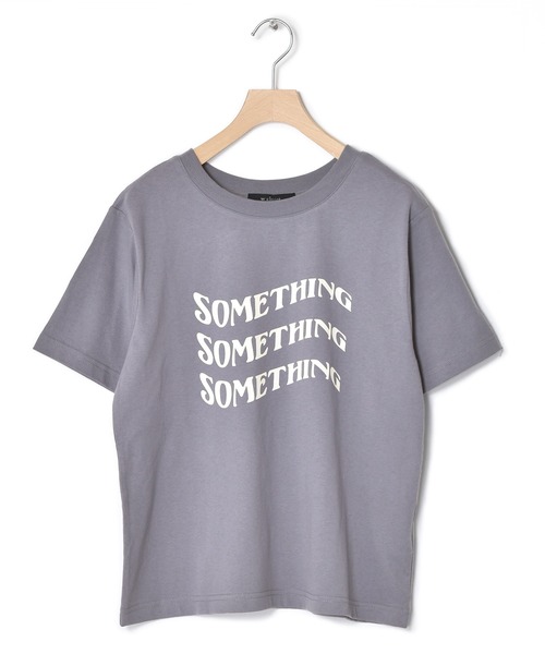 w closet（ダブルクローゼット）の「レトロロゴプリントTee（Tシャツ/カットソー・レディース・アイボリー/ブルー/ピンク系/レッド/パープル/グリーン・FREE）」の12枚目の写真