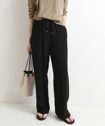SLOBE IENA | バックサテンイージーパンツ【ウエストゴム/手洗い可能】◆(その他パンツ)