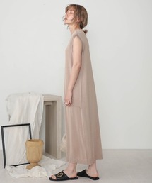 Bab | 【WEB限定】レイヤードニットワンピース（ペチワンピース付き）(ワンピース)