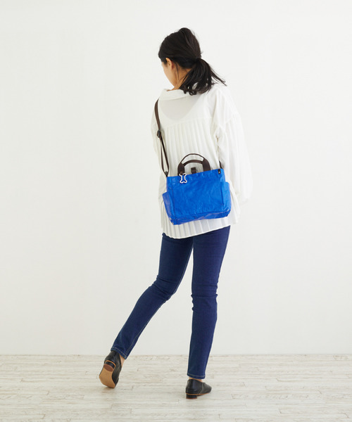 ROOTOTE（ルートート）の「ROOTOTE/ルートート 2WAYショルダートートバック 194905（トートバッグ・メンズ・ホワイト・FREE）」の13枚目の写真