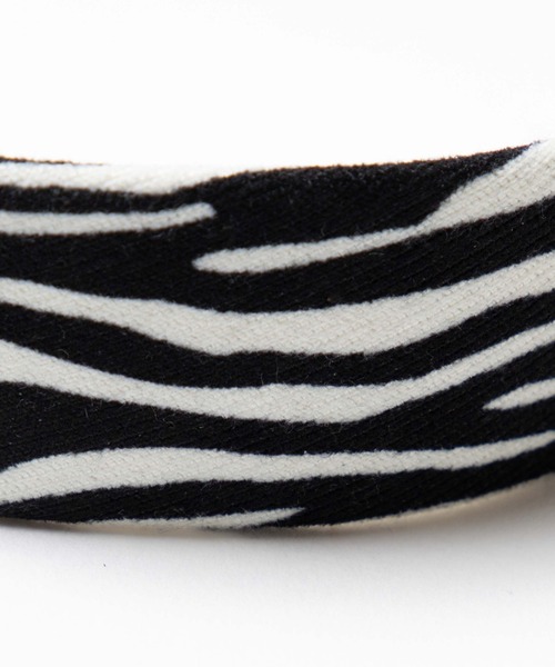 WEGO（ウィゴー）の「WEGO/ゼブラ柄ワイドカチューシャ（カチューシャ・レディース・ブラック/ブラウン/グレー・FREE）」の15枚目の写真
