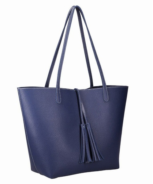BarcosBlue(バルコスブルー)の「【BarcosBlue】 タッセル付きトートバッグ(トートバッグ・レディース・グリーン/ピンク/ブラック/シルバー/レッド・ONE SIZE)」の11枚目の写真