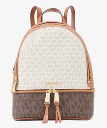 MICHAEL KORS | RHEA ZIP(リアジップ) バックパック ミディアム - MKシグネチャー(バックパック/リュック)