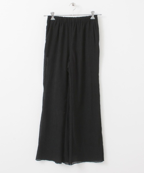 KBF(ケイビーエフ)の「UNEUNEイージーパンツ(その他パンツ・レディース・ブラック/ベージュ/ブルー・ONE)」の15枚目の写真