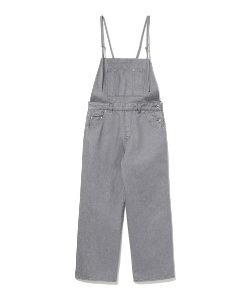 AMERICAN RAG CIE（アメリカンラグシー）の「デニムオールインワン（つなぎ/オールインワン・レディース・ライトグレー/オフホワイト・FREE）」の2枚目の写真