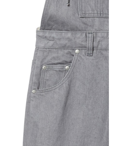 AMERICAN RAG CIE（アメリカンラグシー）の「デニムオールインワン（つなぎ/オールインワン・レディース・ライトグレー/オフホワイト・FREE）」の10枚目の写真