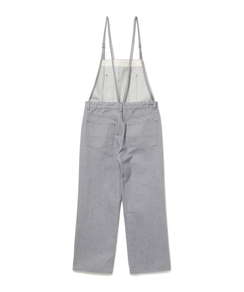 AMERICAN RAG CIE（アメリカンラグシー）の「デニムオールインワン（つなぎ/オールインワン・レディース・ライトグレー/オフホワイト・FREE）」の8枚目の写真