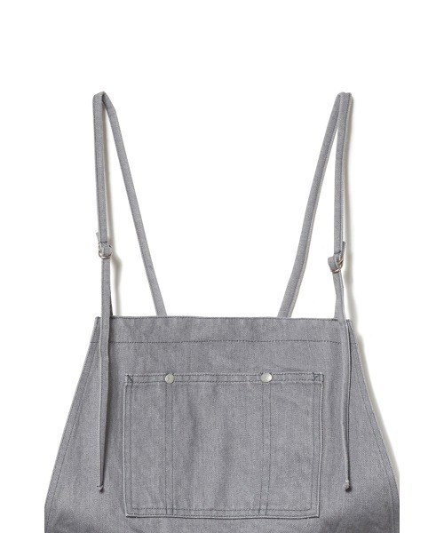 AMERICAN RAG CIE（アメリカンラグシー）の「デニムオールインワン（つなぎ/オールインワン・レディース・ライトグレー/オフホワイト・FREE）」の6枚目の写真