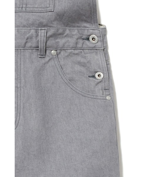 AMERICAN RAG CIE（アメリカンラグシー）の「デニムオールインワン（つなぎ/オールインワン・レディース・ライトグレー/オフホワイト・FREE）」の12枚目の写真