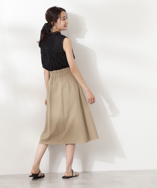 N.（N. Natural Beauty Basic）（エヌエヌナチュラルビューティーベーシック）の「リボンポニー（ヘアゴム・レディース・ホワイト/ブラック/カーキ・ﾌﾘ-）」の14枚目の写真