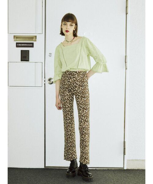 jouetie(ジュエティ)の「アシメレースブラウス(シャツ/ブラウス・レディース・オフホワイト/ブラック/グリーン/パープル・MEDIUM)」の20枚目の写真