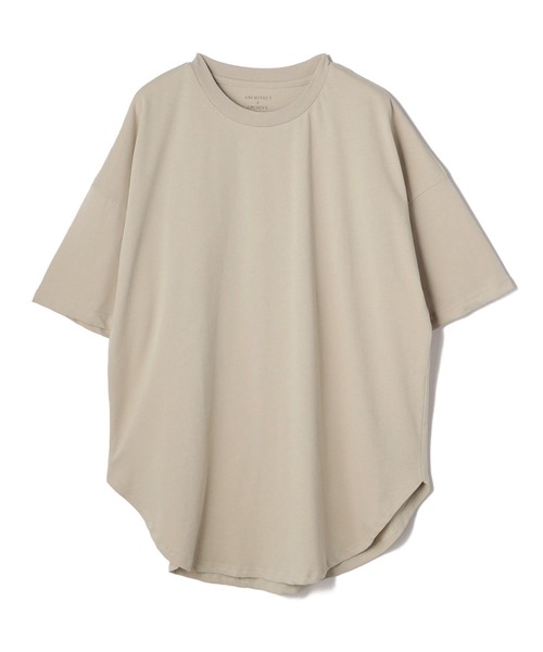 A4A（エーフォーエー）の「A4A/エーフォーエー/40s強撚糸ラウンドTシャツ（Tシャツ/カットソー・メンズ・ホワイト/ブラック/サンドベージュ・FREE）」の3枚目の写真