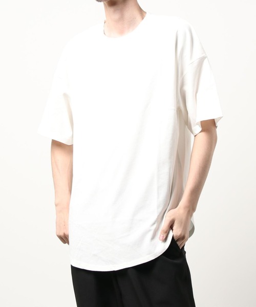 A4A（エーフォーエー）の「A4A/エーフォーエー/40s強撚糸ラウンドTシャツ（Tシャツ/カットソー・メンズ・ホワイト/ブラック/サンドベージュ・FREE）」の11枚目の写真