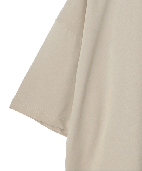 A4A（エーフォーエー）の「A4A/エーフォーエー/40s強撚糸ラウンドTシャツ（Tシャツ/カットソー・メンズ・ホワイト/ブラック/サンドベージュ・FREE）」の9枚目の写真