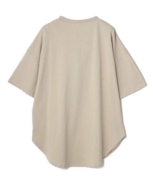 A4A（エーフォーエー）の「A4A/エーフォーエー/40s強撚糸ラウンドTシャツ（Tシャツ/カットソー・メンズ・ホワイト/ブラック/サンドベージュ・FREE）」の6枚目の写真