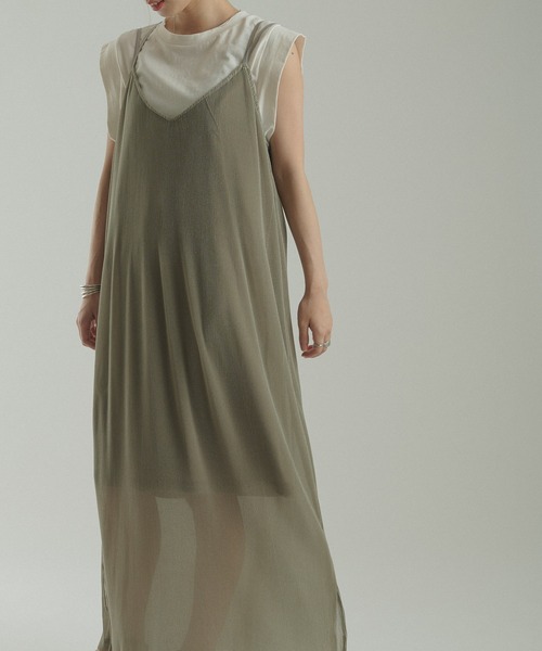 Scene Ciaopanic シーンバイチャオパニック ワンピース シアープリーツアシメキャミワンピース Web限定 ワンピース Ciaopanic チャオパニック のファッション ワンピース ドレス By By