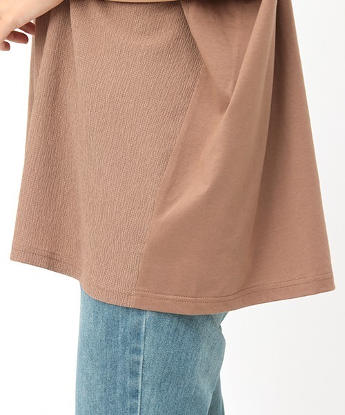 チチカカ（チチカカ）の「パイピング肩チロリー　プルオーバー（Tシャツ/カットソー・レディース・ブラック/ブラウン/オフホワイト・FREE）」の17枚目の写真