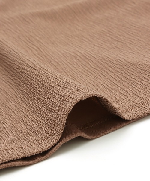 チチカカ（チチカカ）の「パイピング肩チロリー　プルオーバー（Tシャツ/カットソー・レディース・ブラック/ブラウン/オフホワイト・FREE）」の22枚目の写真