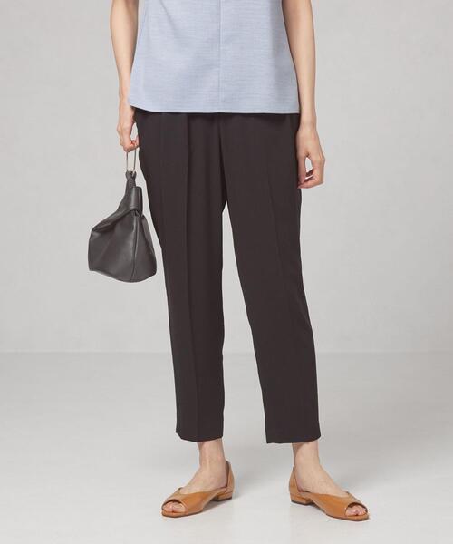 THE STATION STORE（ザ ステーション ストア）の「＜ma couleur＞ドロスト テーパードパンツ（その他パンツ・レディース・ブラック/ダークグレー/ダークグリーン・SMALL/MEDIUM）」の2枚目の写真