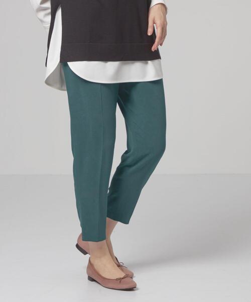 THE STATION STORE（ザ ステーション ストア）の「＜ma couleur＞ドロスト テーパードパンツ（その他パンツ・レディース・ブラック/ダークグレー/ダークグリーン・SMALL/MEDIUM）」の11枚目の写真