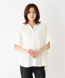 SHOO・LA・RUE | ソフトシアースラブドルマンシャツ(シャツ/ブラウス)
