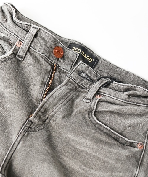 RED CARD TOKYO（レッドカード）の「[RED CARD/レッドカード] ETERNITY ハイウエストスリムテーパード ブラックデニム（デニムパンツ・レディース・グレー・22/23/24/26/25）」の18枚目の写真