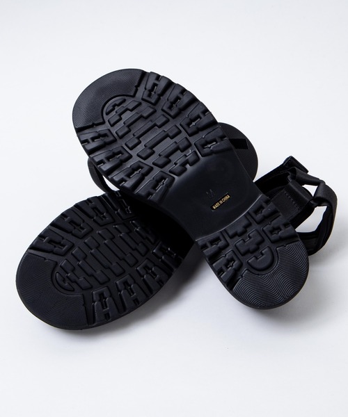 WEGO（ウィゴー）の「WEGO/テープデザインサンダル（サンダル・レディース・ブラック/ホワイト・MEDIUM/LARGE）」の4枚目の写真