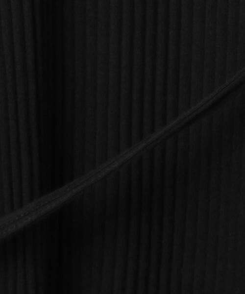 BASERANGE（ベースレンジ）の「＜BASERANGE（ベースレンジ）＞SHAW リブ ロングスリーブ ワンピース（ワンピース・レディース・グレー/ブラック/ライトブルー・X-SMALL）」の11枚目の写真