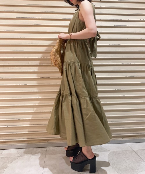 バックリボンティアードワンピース ワンピース One Way ワンウェイ のファッション Oneway One ワンピース セール