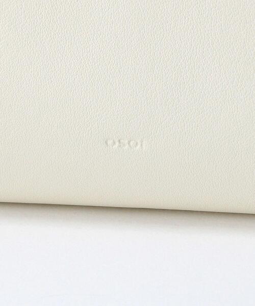 OSOI（オソイ）の「＜OSOI（オソイ）＞BEAN W METAL バッグ（ハンドバッグ・レディース・ブラック/オフホワイト・FREE）」の5枚目の写真