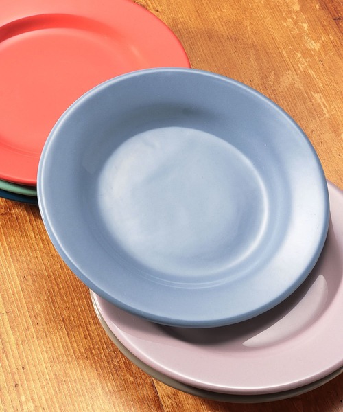Fishs Eddy(フィッシュエディ)]カラープレートM/直径21cm（食器