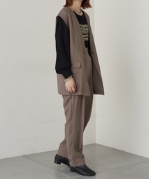 CIAOPANIC TYPY | 【ZOZOTOWN限定】【セットアップ】ジレベスト+タックスラックスパンツ(セットアップ)