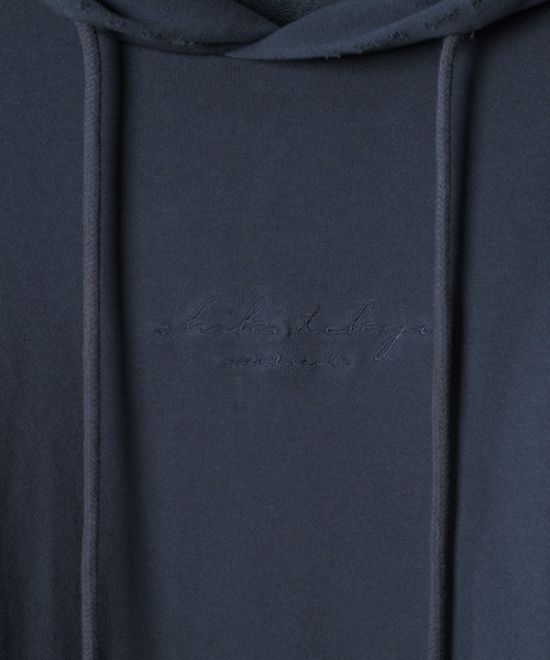 shiki tokyo（シキトウキョウ）の「OVERSIZED DAMAGE  HOODIE / オーバーサイズダメージパーカー（パーカー・メンズ・アイボリー/ダークグレー・SMALL/MEDIUM/LARGE）」の9枚目の写真